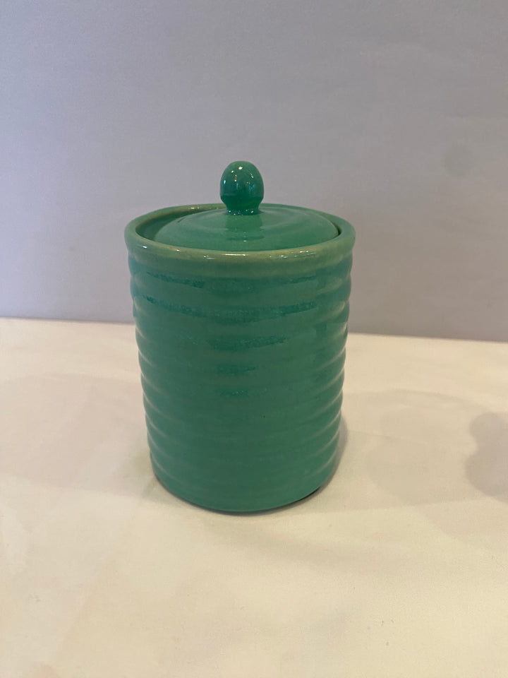 Bauer Ring Cigarette Jar, Repro Lid