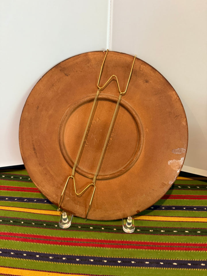 Catalina 11” Moorish Plaque, Painted!