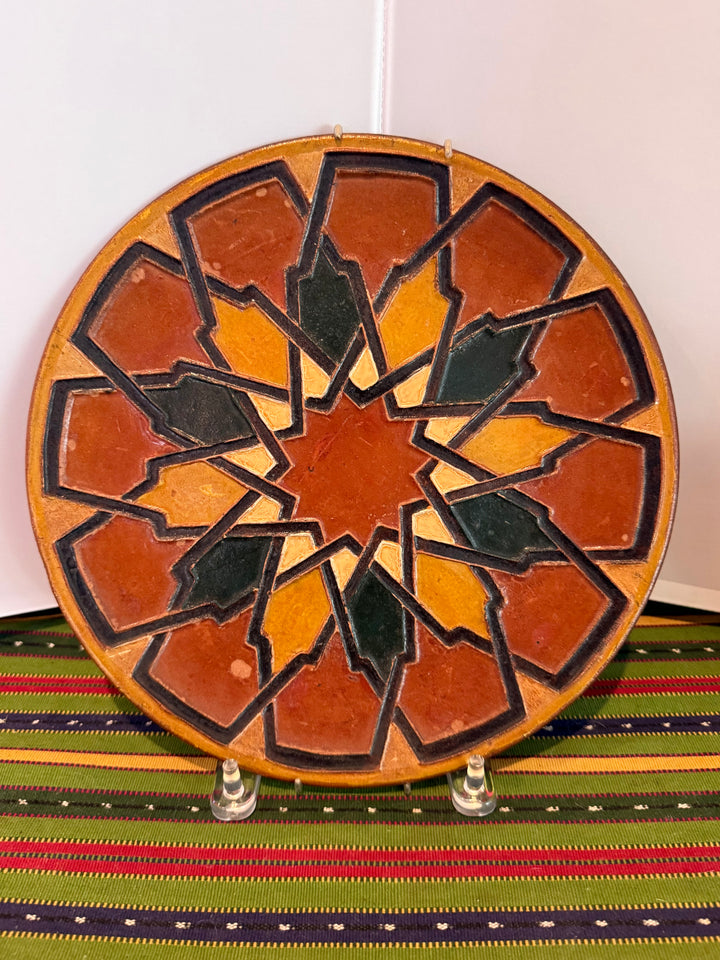 Catalina 11” Moorish Plaque, Painted!