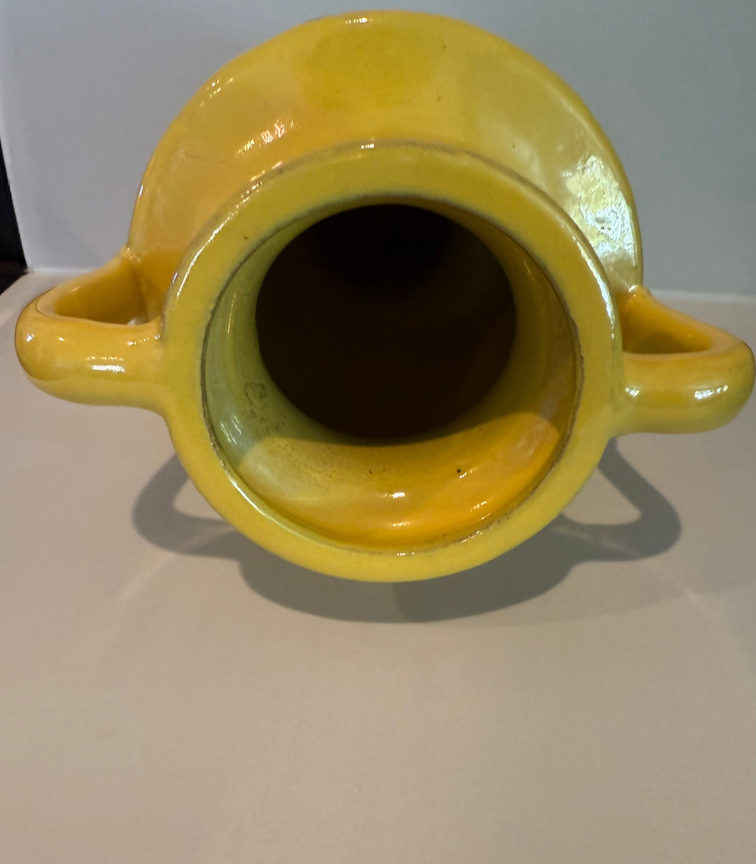 Catalina Island Trophy Vase, Rich Yellow