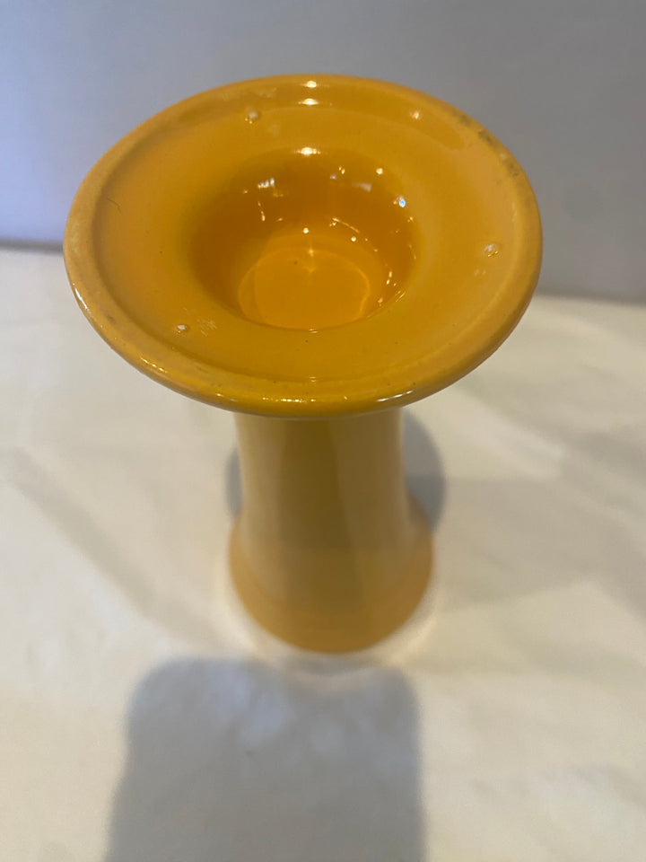 Bauer Bud Vase, Smallest size, Yellow glaze