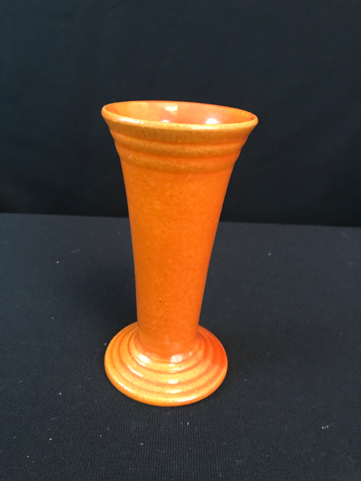 Bauer Bud Vase, Medium size, Orange glaze