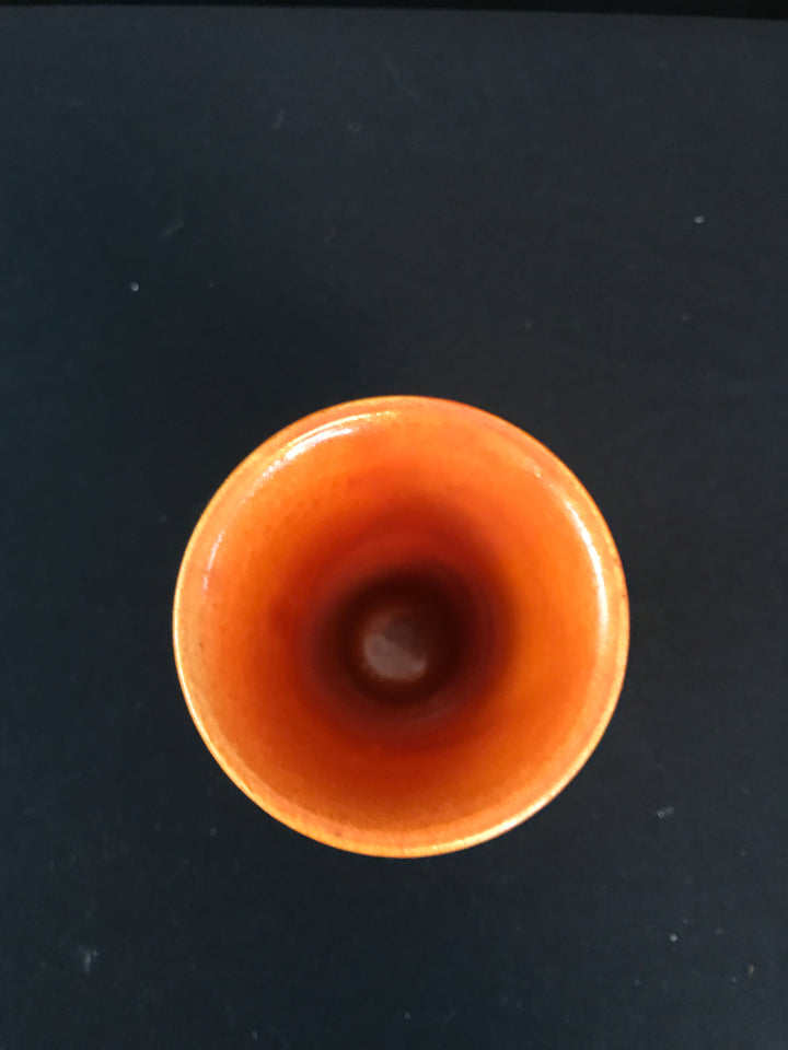 Bauer Bud Vase, Medium size, Orange glaze