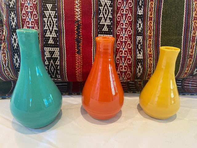 Garden City Pottery Bud Vases