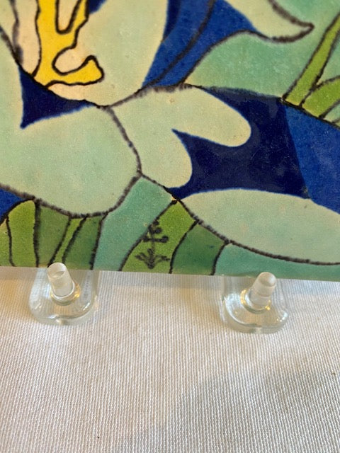 San Jose Potteries Floral Tiles, Priced individually