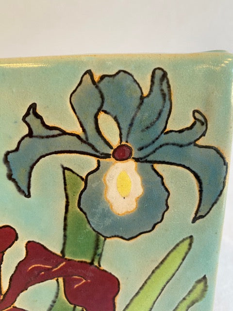 San Jose Potteries Floral Tiles, Priced individually