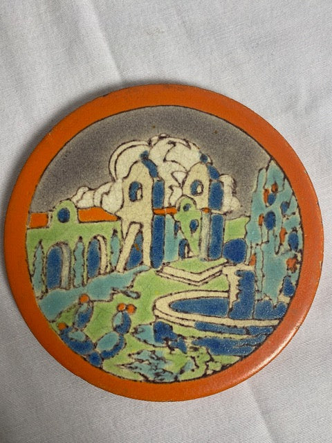 D & M Santa Barbara Mission Trivet