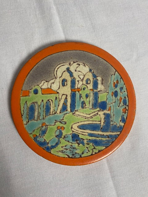 D & M Santa Barbara Mission Trivet