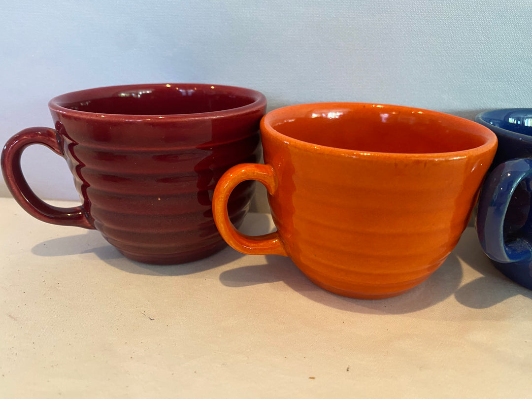 Bauer Ringware Punch cups, various colors and styles