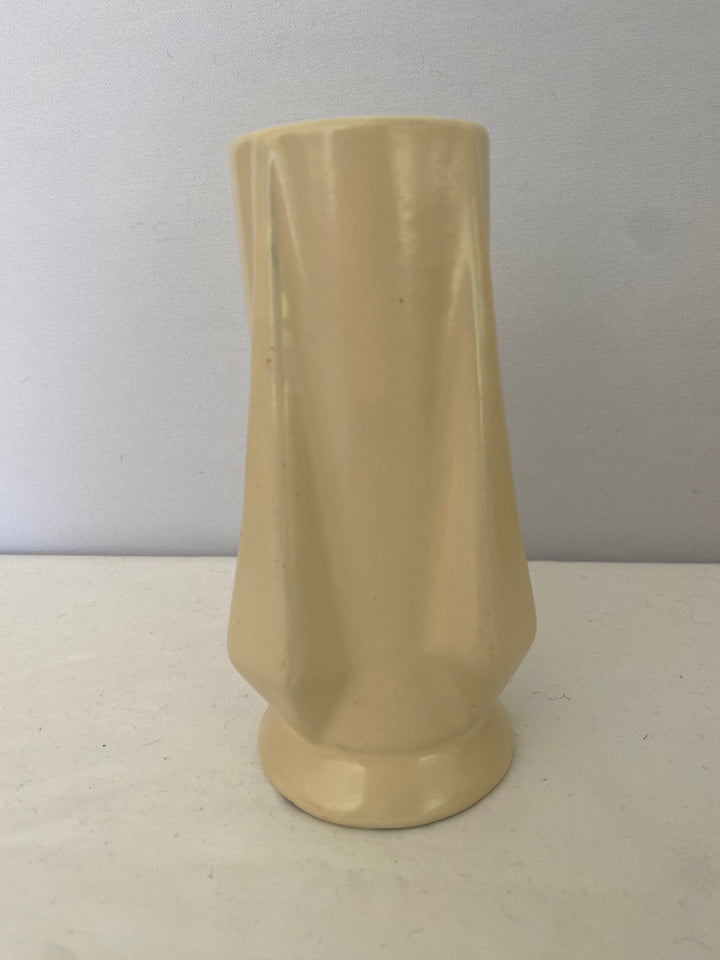 Catalina Island Rocket Vase, white glaze