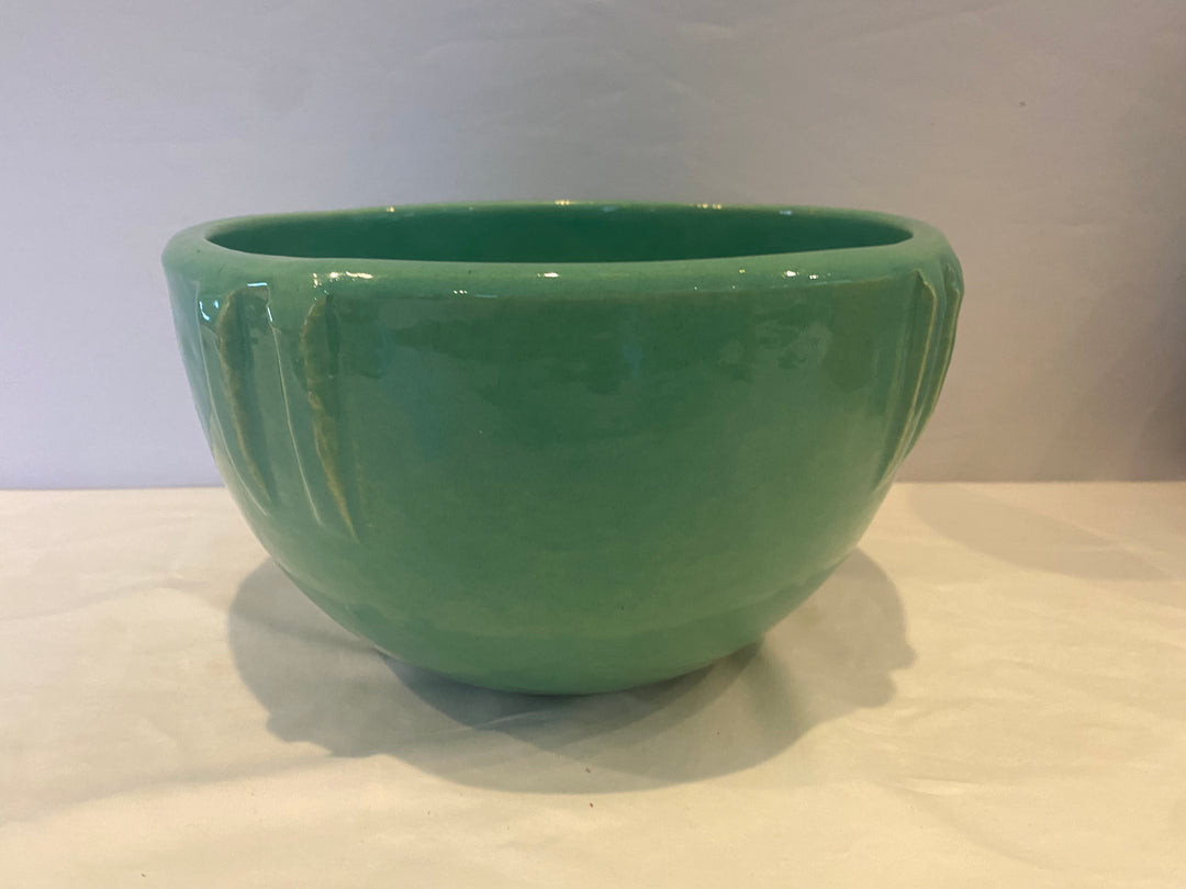 Bauer Indian Pot, Green glaze #8