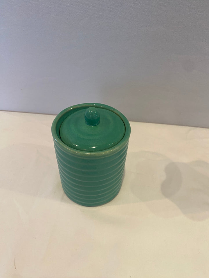 Bauer Ring Cigarette Jar, Repro Lid