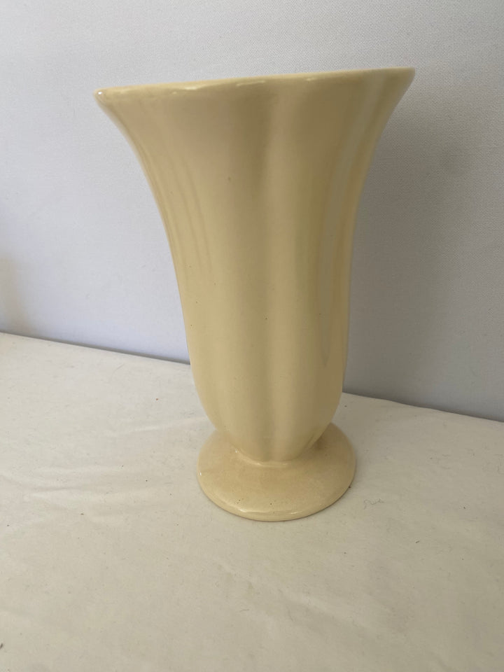 Catalina Island Florist Vase, white glaze