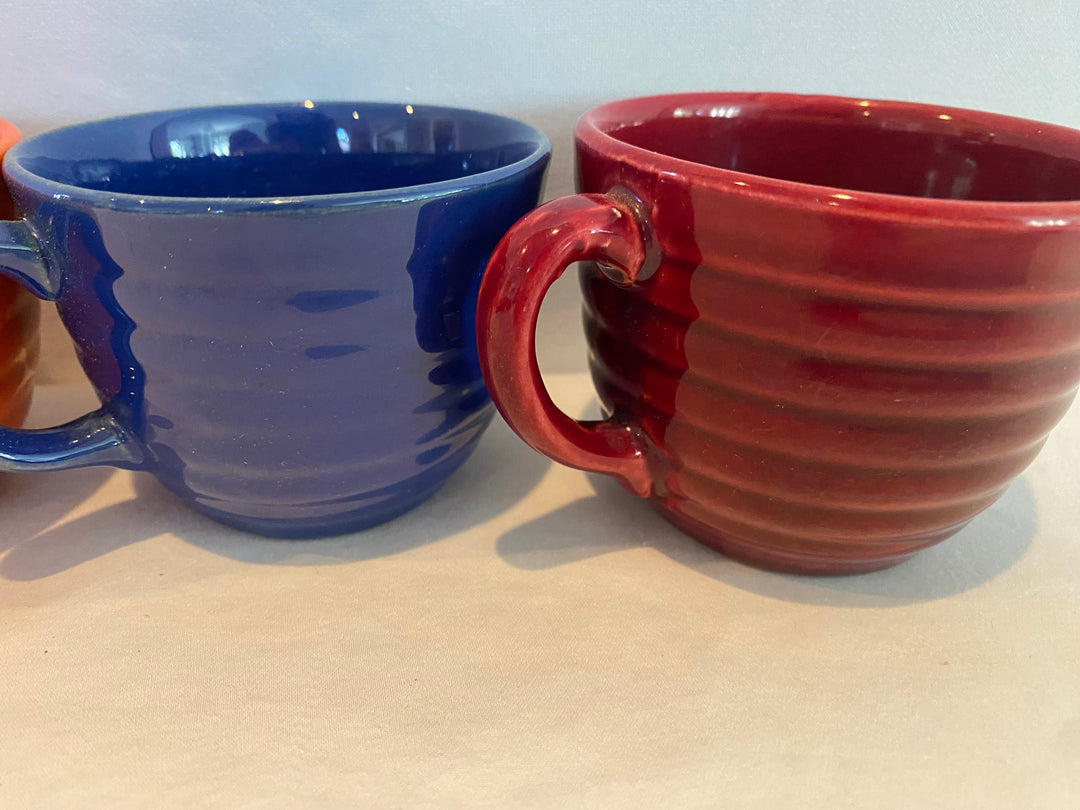 Bauer Ringware Punch cups, various colors and styles