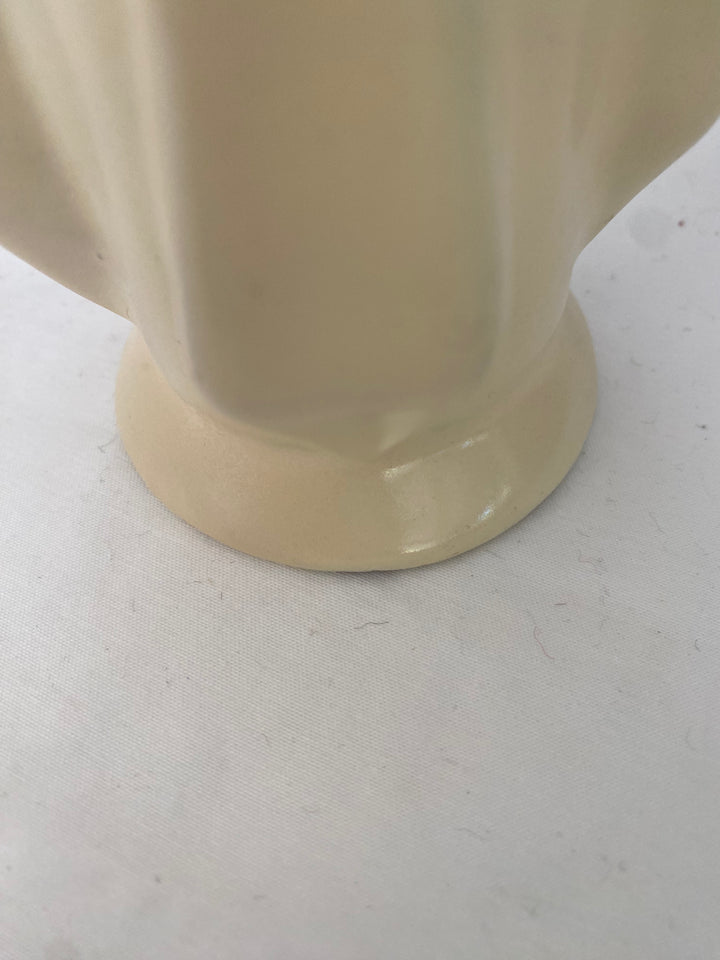 Catalina Island Rocket Vase, white glaze