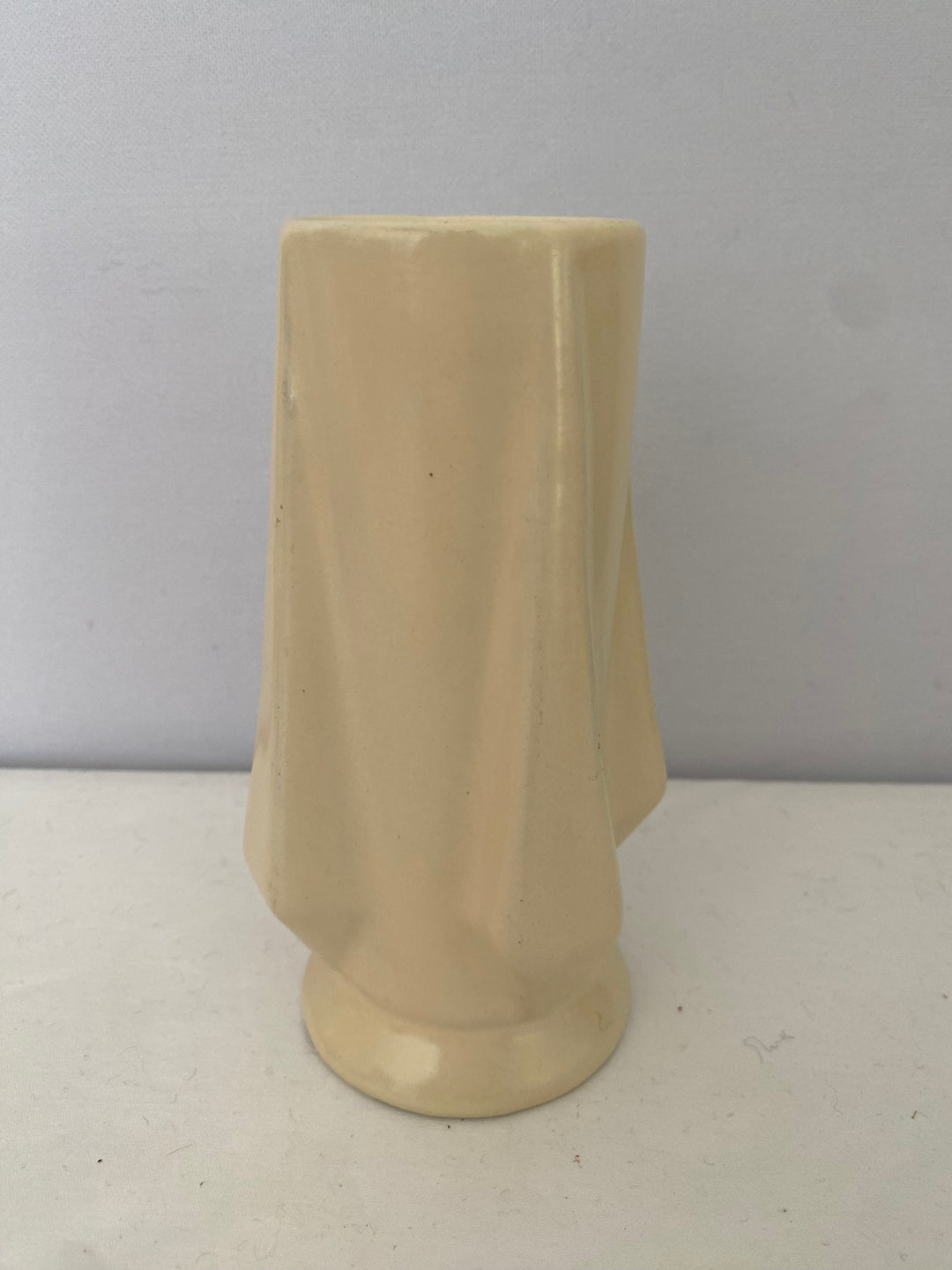 Catalina Island Rocket Vase, white glaze