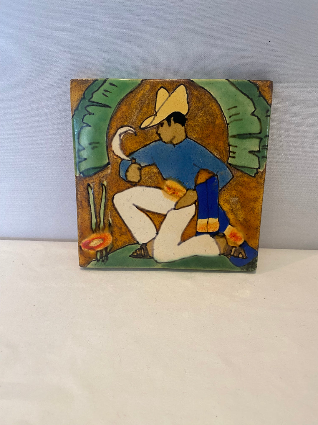 San Jose Tile, Ceremonial Dancer, Groom