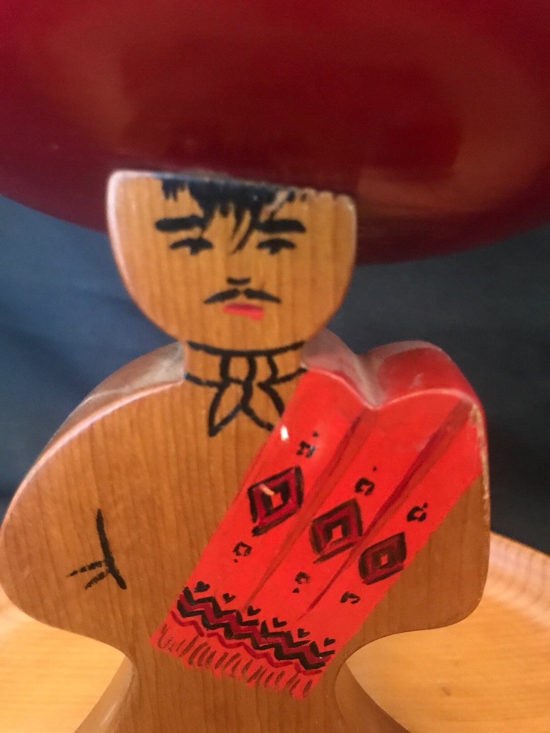 Mexicana Señor Wooden Serving Dish