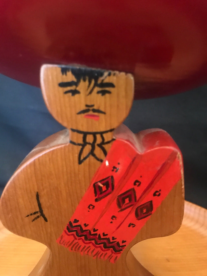 Mexicana Señor Wooden Serving Dish