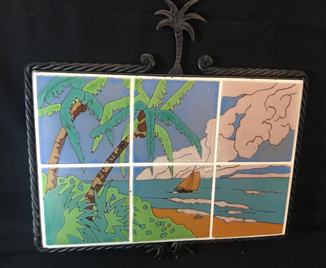 Taylor Tile Mural Sailboat & Island