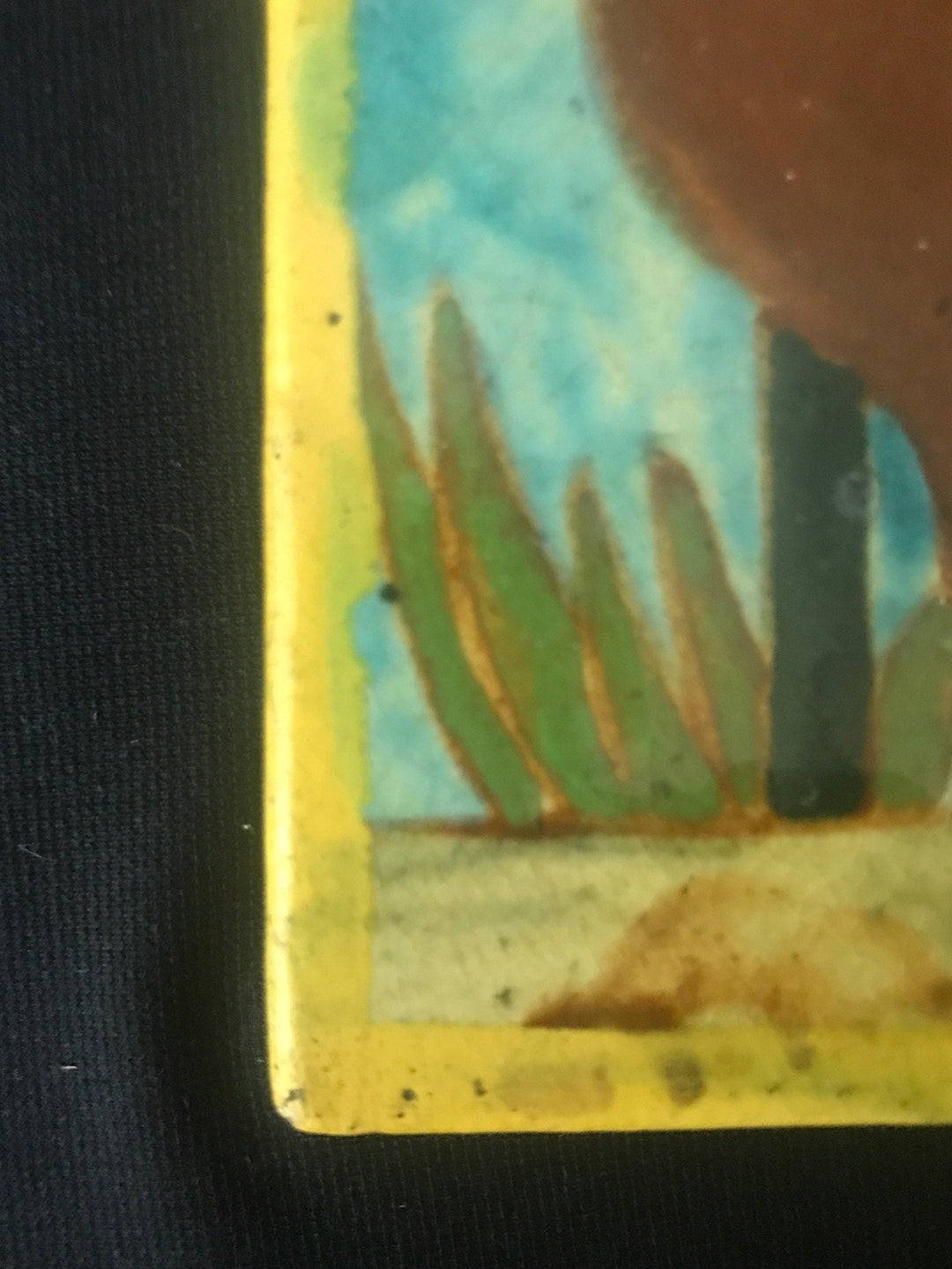 Brayton Laguna Tile, Caballero Riding Donkey