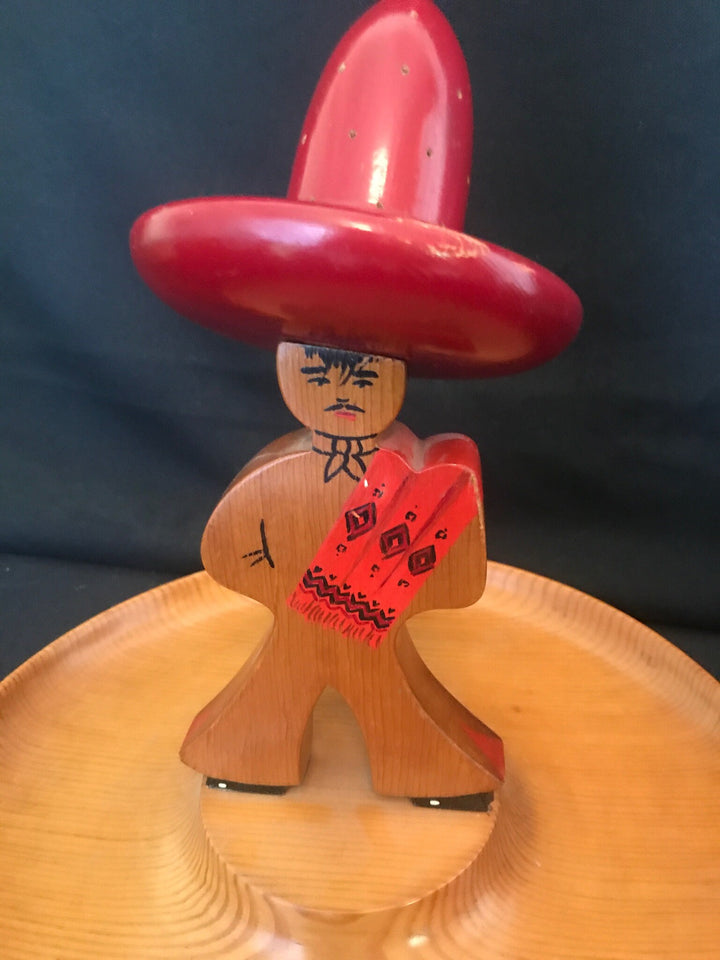 Mexicana Señor Wooden Serving Dish