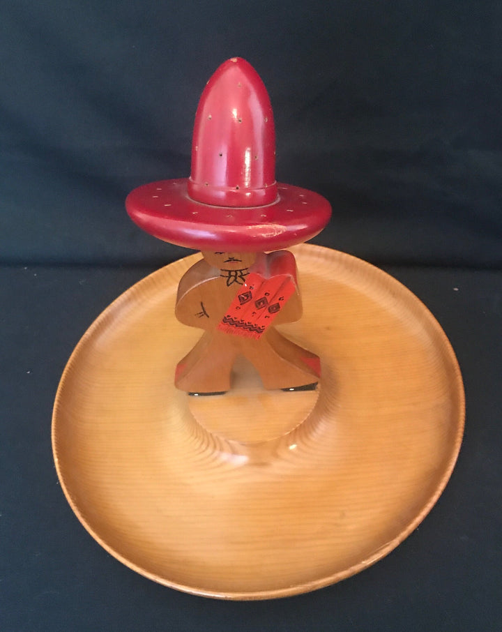 Mexicana Señor Wooden Serving Dish