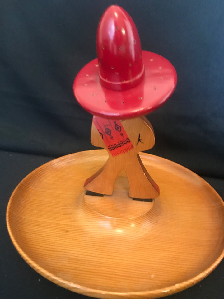 Mexicana Señor Wooden Serving Dish