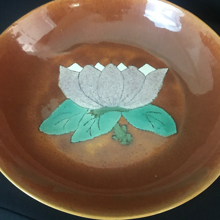 San Jose Workshop Bowl, Wall Plaque, Lotus Blossom, large size