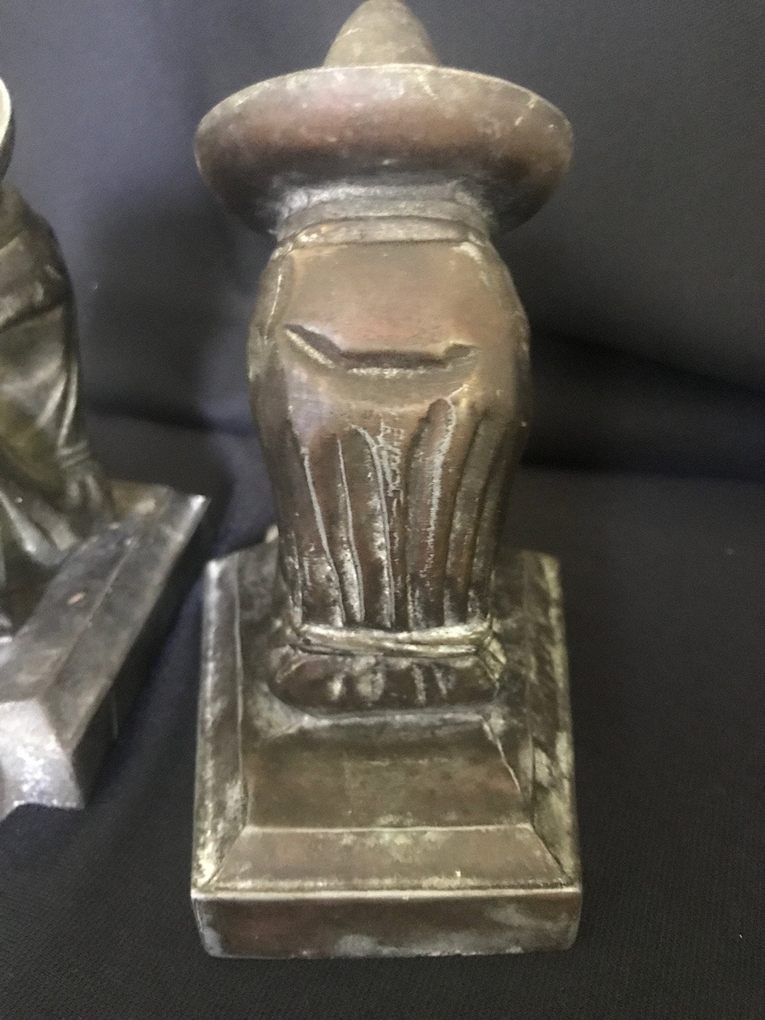 Copper "Siesta Man" Bookends, Pair
