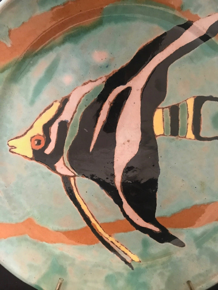 San Jose Mission Angel Fish Plaque