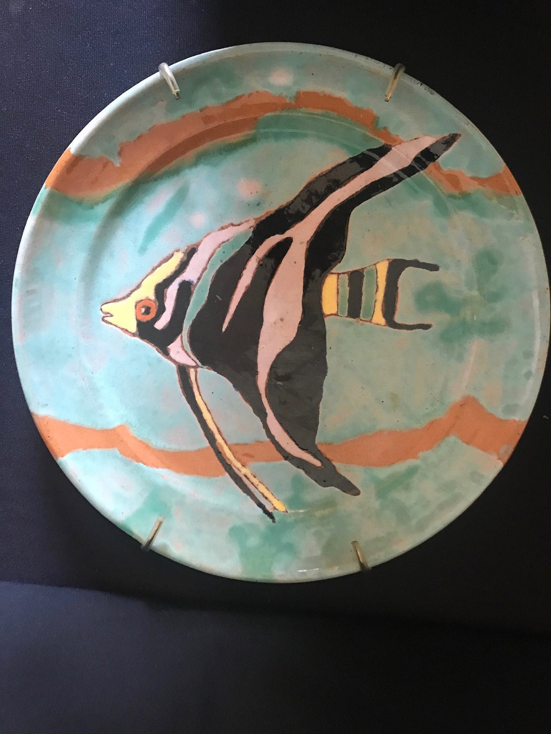 San Jose Mission Angel Fish Plaque