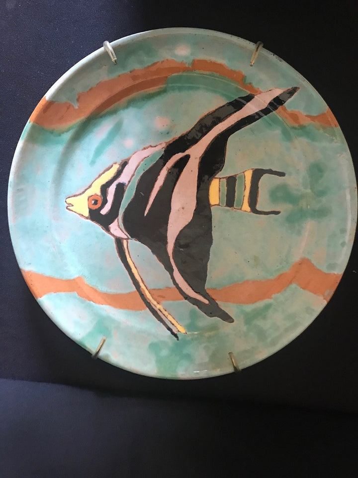 San Jose Mission Angel Fish Plaque