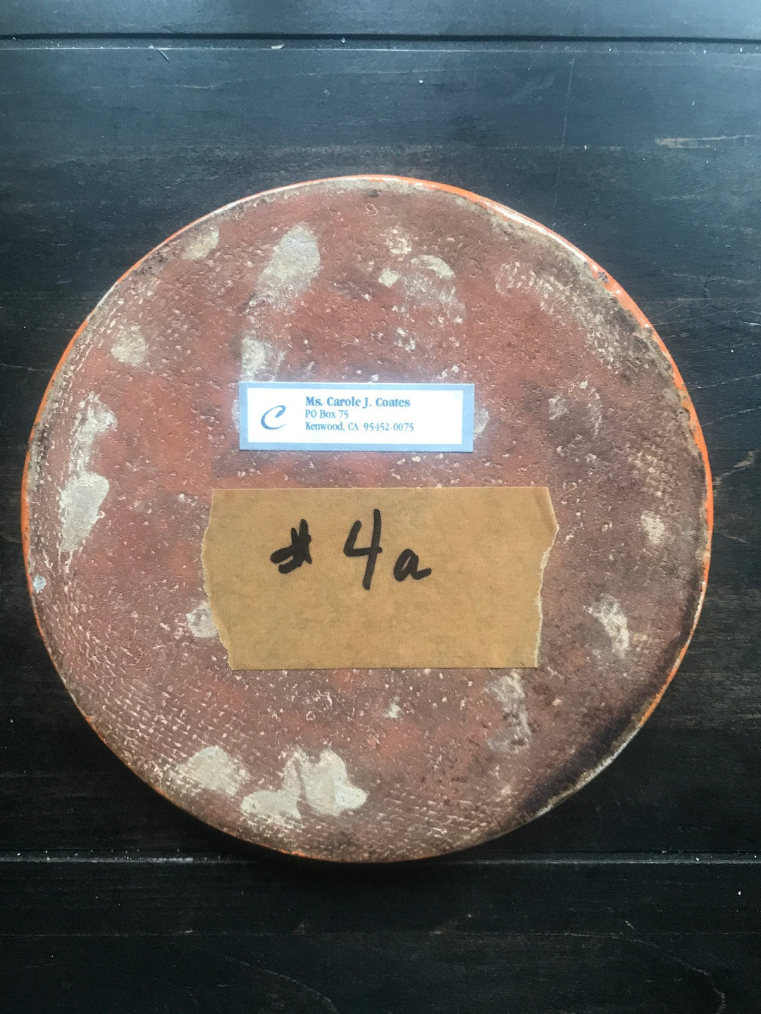 D & M Round Tea Tile, Fruit Bowl design