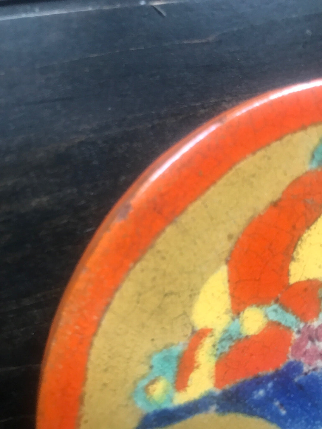 D & M Round Tea Tile, Fruit Bowl design