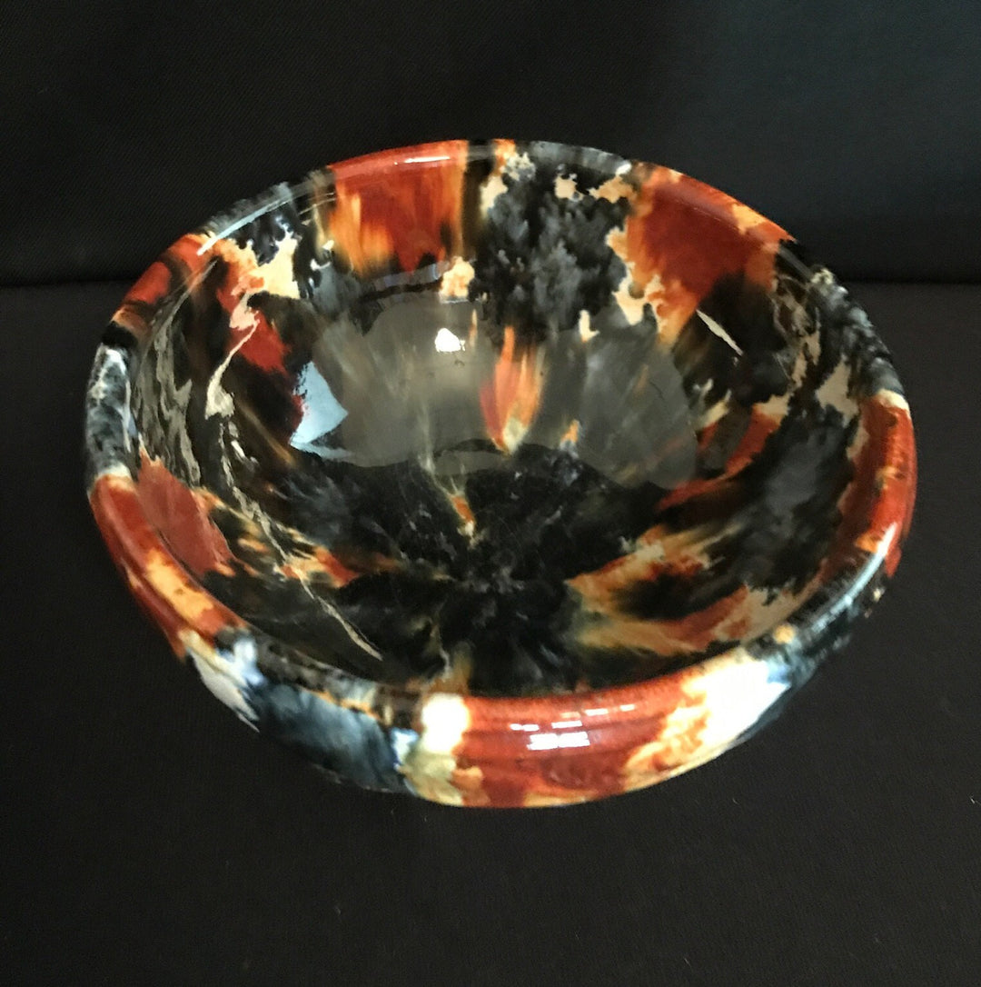 Pacific Blended glaze Molcajete, with pig feet