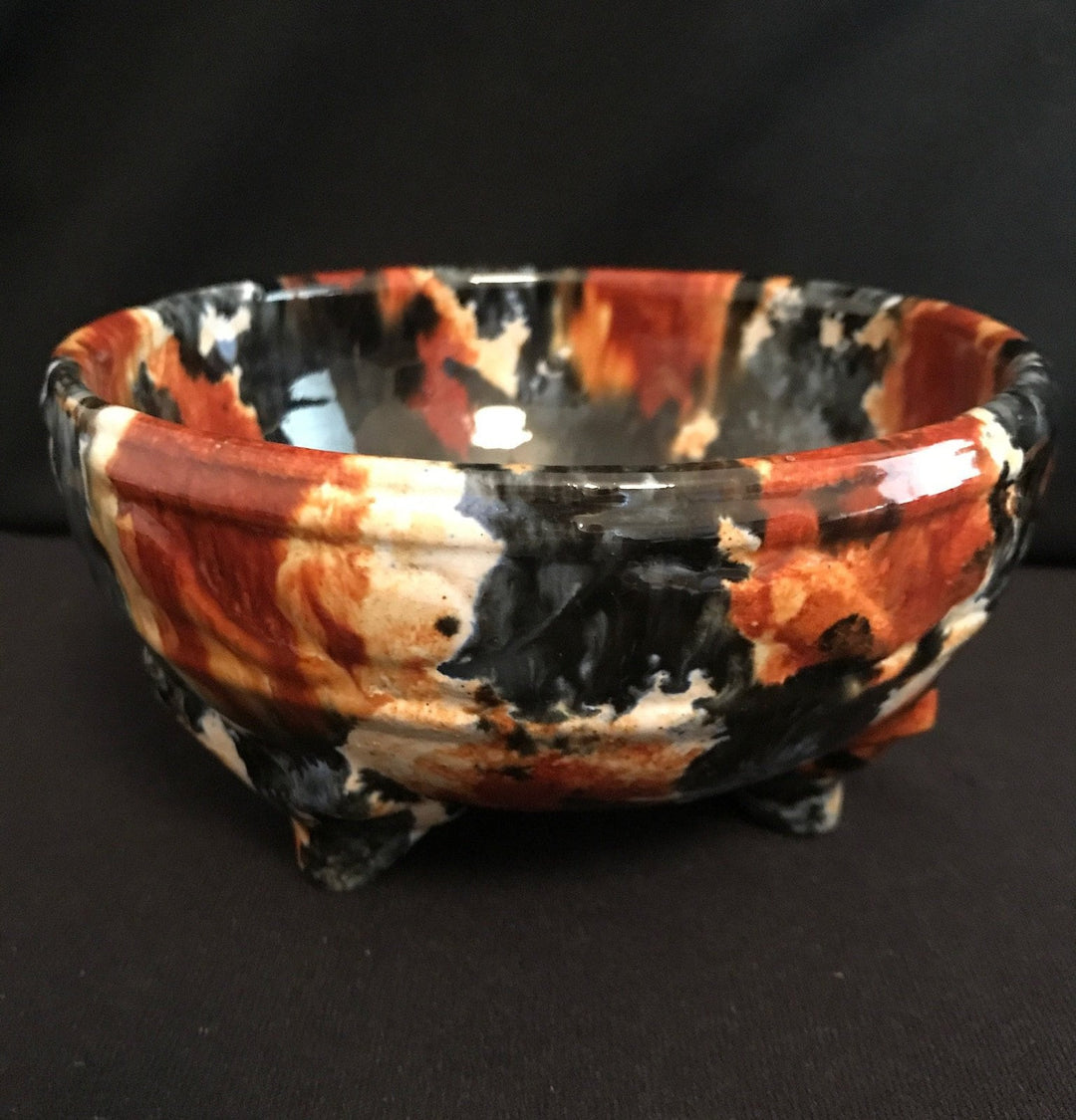 Pacific Blended glaze Molcajete, with pig feet