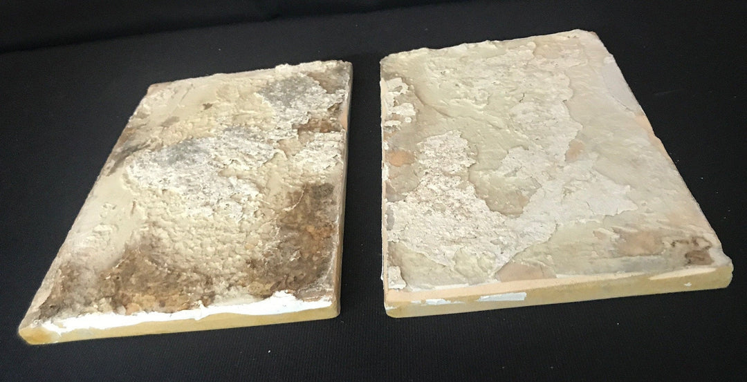 Rare San Jose Mission Tile set, Dancing Couple unusual size