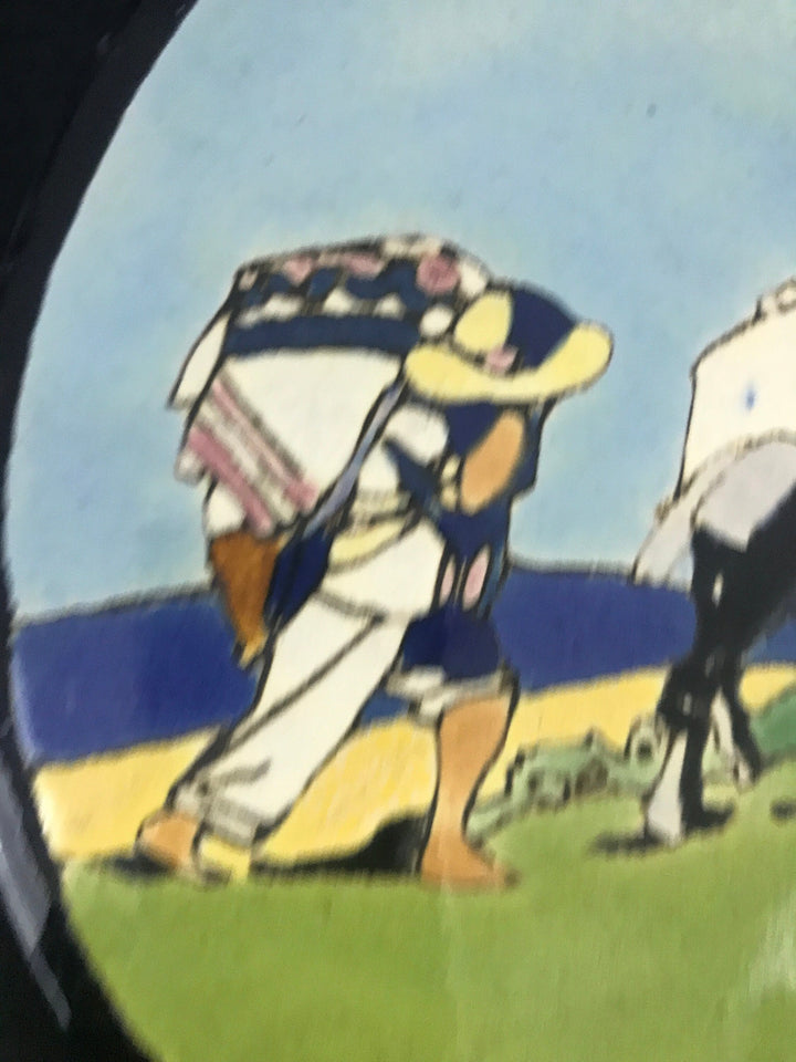 Lamosa Round Tile, Señor and Donkeys