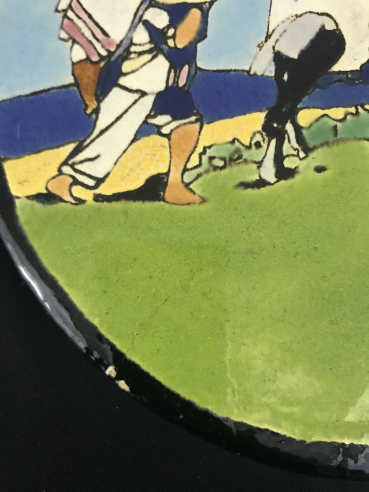 Lamosa Round Tile, Señor and Donkeys