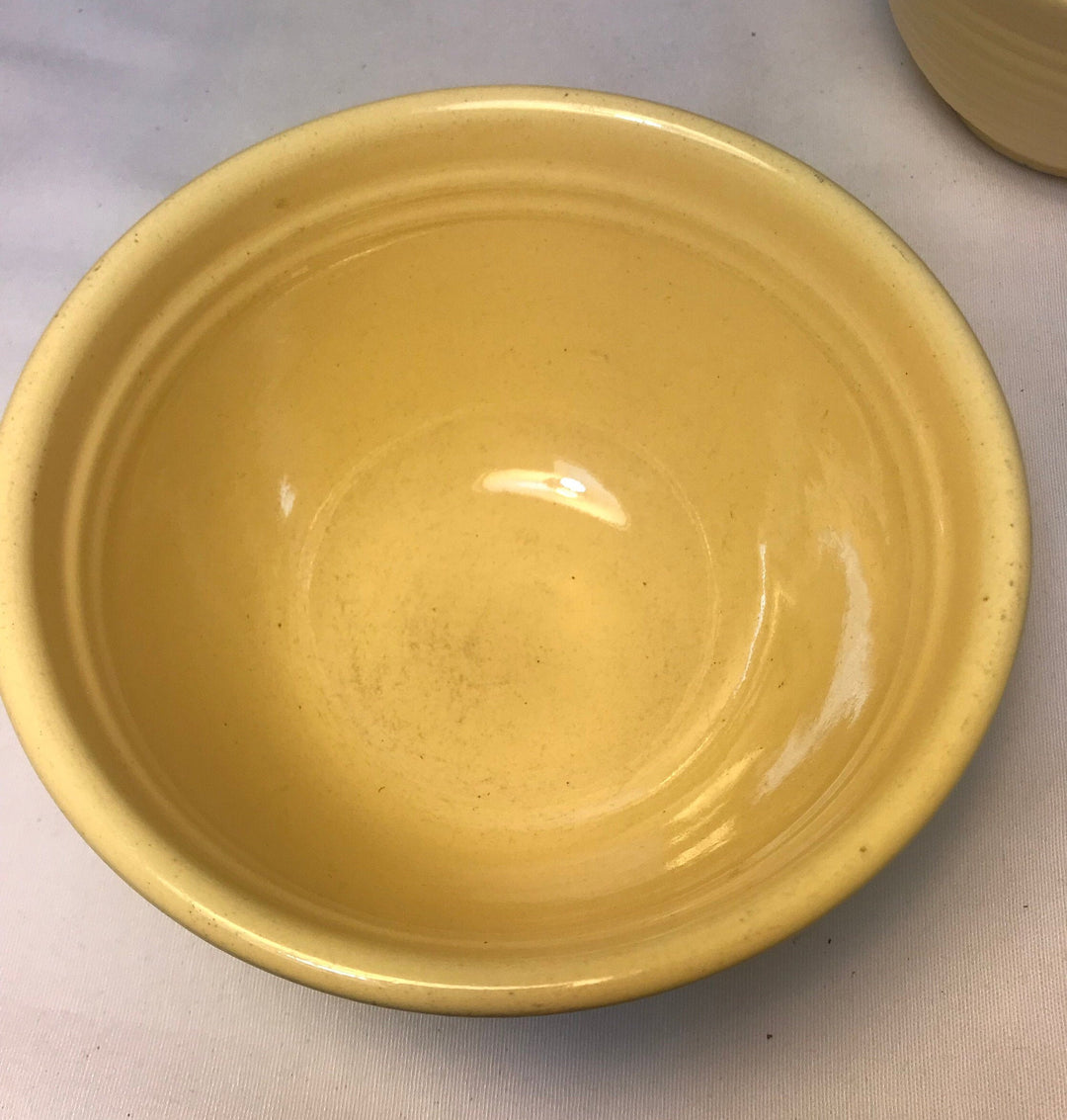 Bauer Ringware Mixing Bowls, Ivory