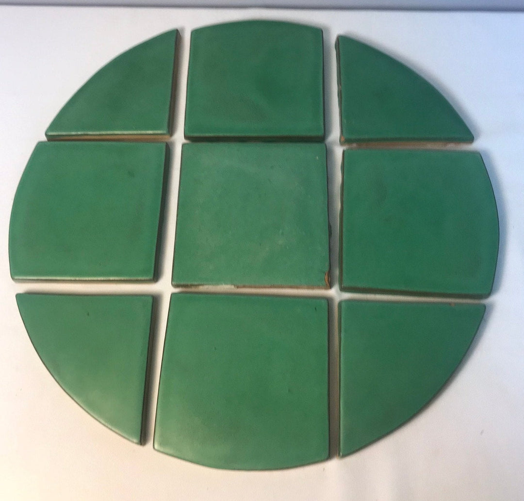 Catalina 9 Tile Round Set, Green