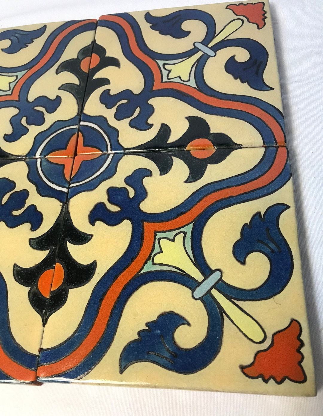 Catalina Decorative Tile Set, Unset in Mint Condition 4-6" tiles
