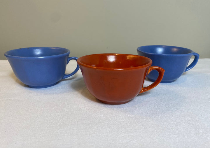 Set of 3 Catalina Cups, Blue & Toyon