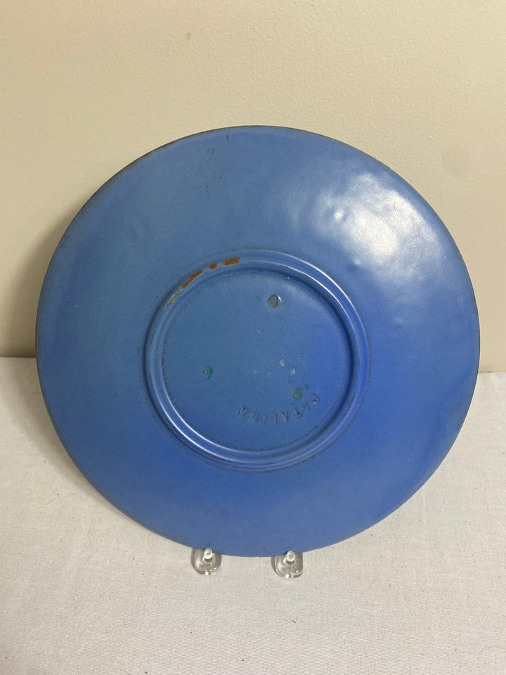 Catalina 11” Moorish Plaque, Catalina Blue