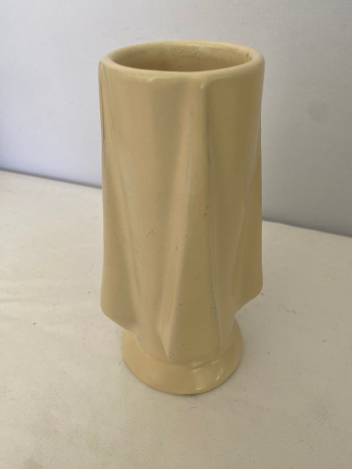 Catalina Island Rocket Vase, white glaze