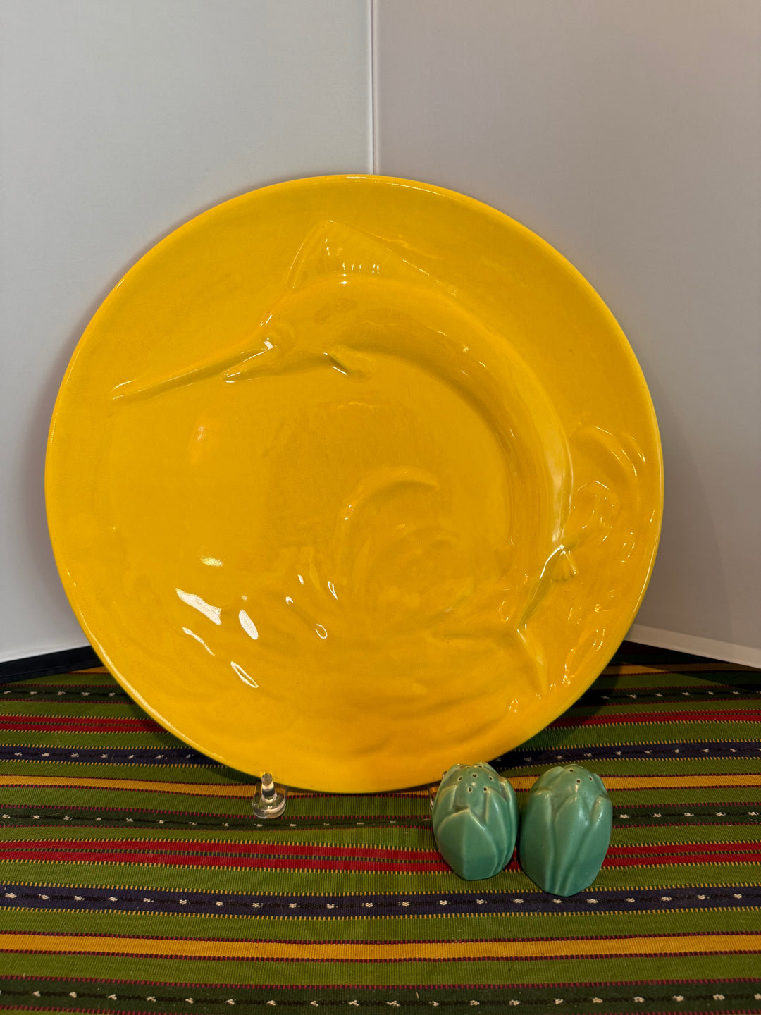 Catalina Swordfish Plaque, Yellow