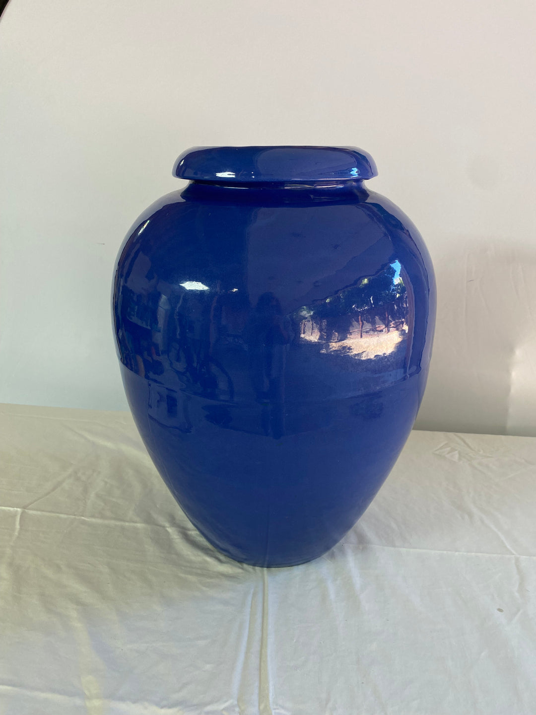 Bauer Oil Jar, Largest 22" size, Cobalt Blue