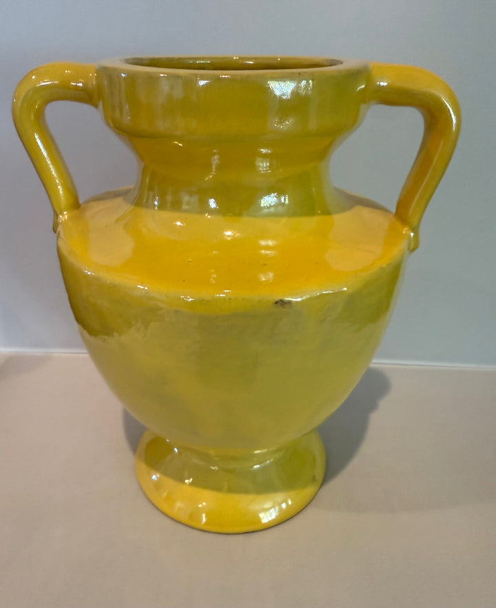 Catalina Island Trophy Vase, Rich Yellow