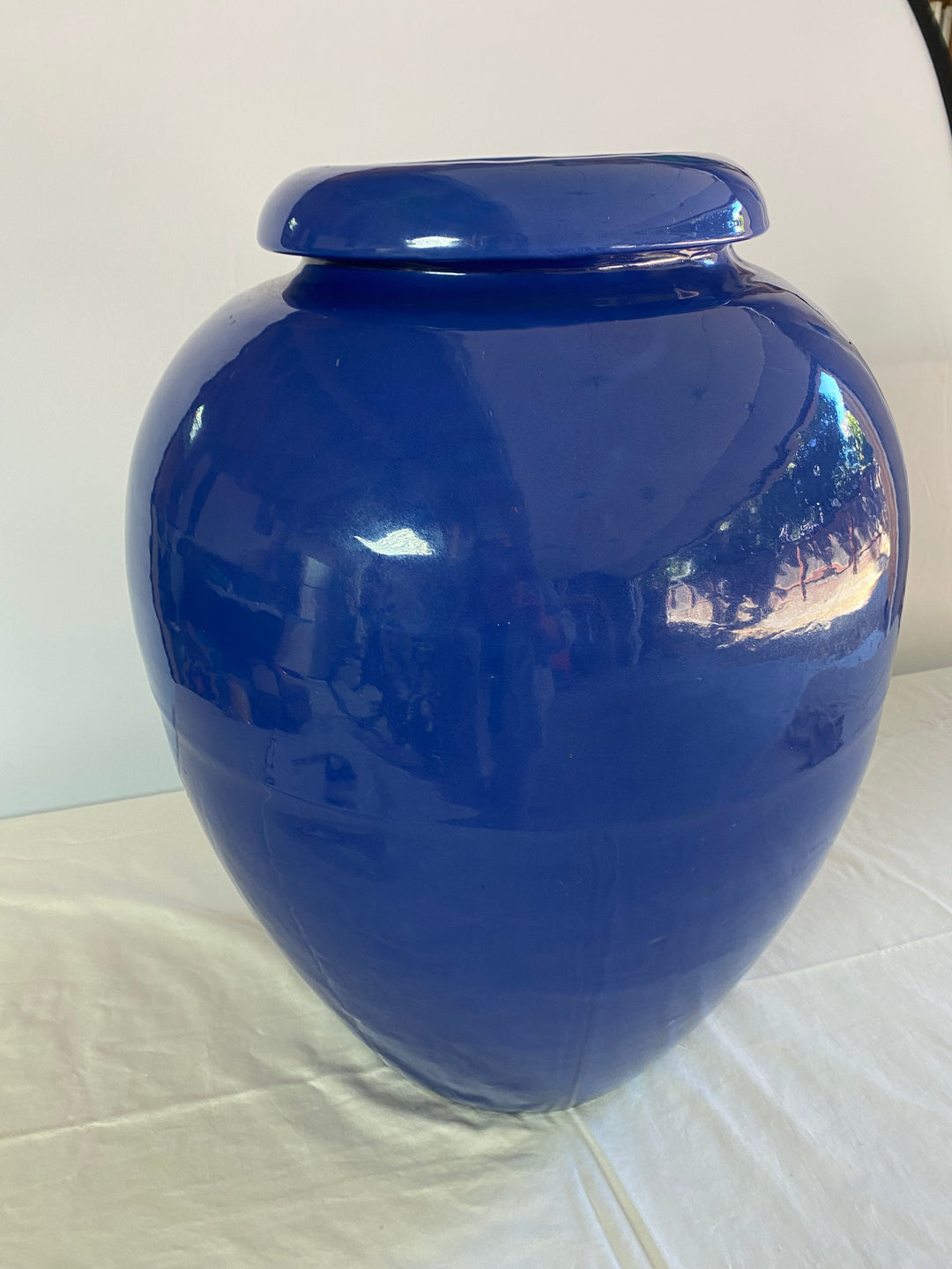 Bauer Oil Jar, Largest 22" size, Cobalt Blue